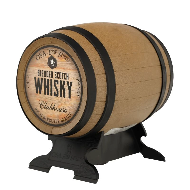Old St. Andrews Clubhouse Whisky Barrel 70 cl L-52-158-00 by Barlife color Sort