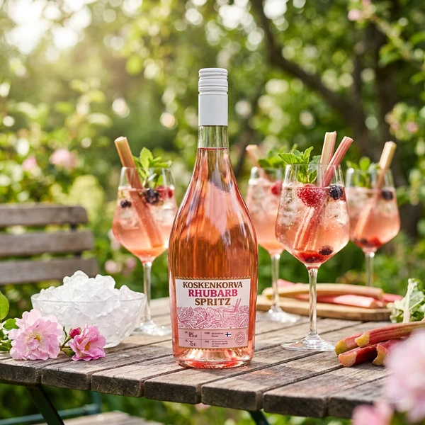 Koskenkorva Rhubarb Spritz 75 cl 1040847 by KOSKENKORV color Sort