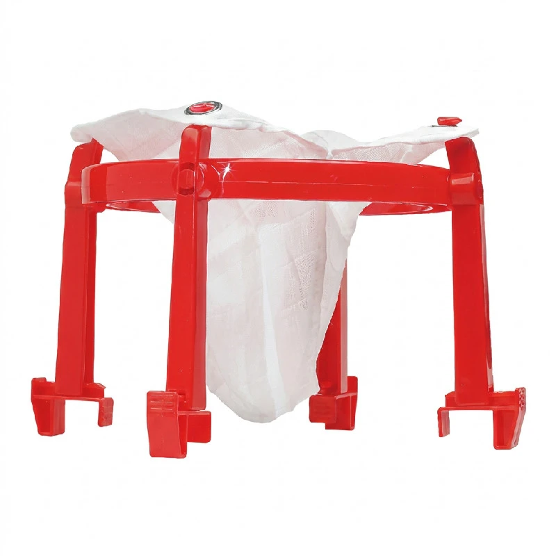 Saftstativ med Plastpose, Rød 7001119  color Sort