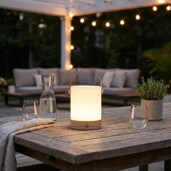 Laguiole bærbar LED lanterne 3 farver USB 40269401 by Laguiole color Sort