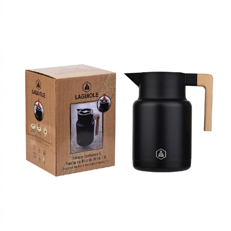 Laguiole termokande sort 1,2 l 40269099 by Laguiole color Sort