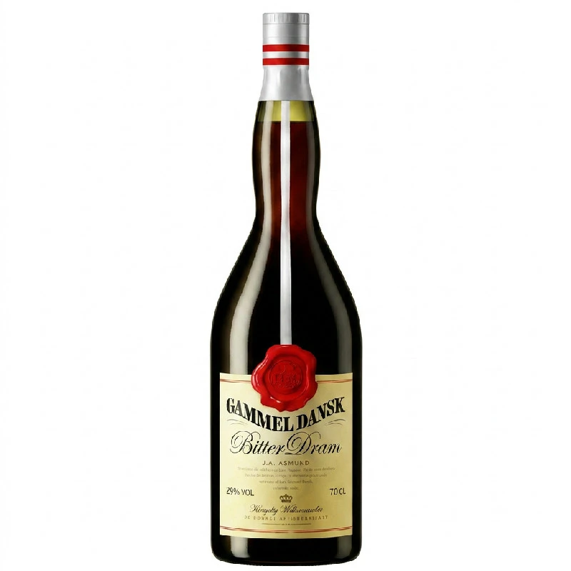Gammel Dansk Bitter Dram FL 70 62041 by GAMMELDANS color Sort
