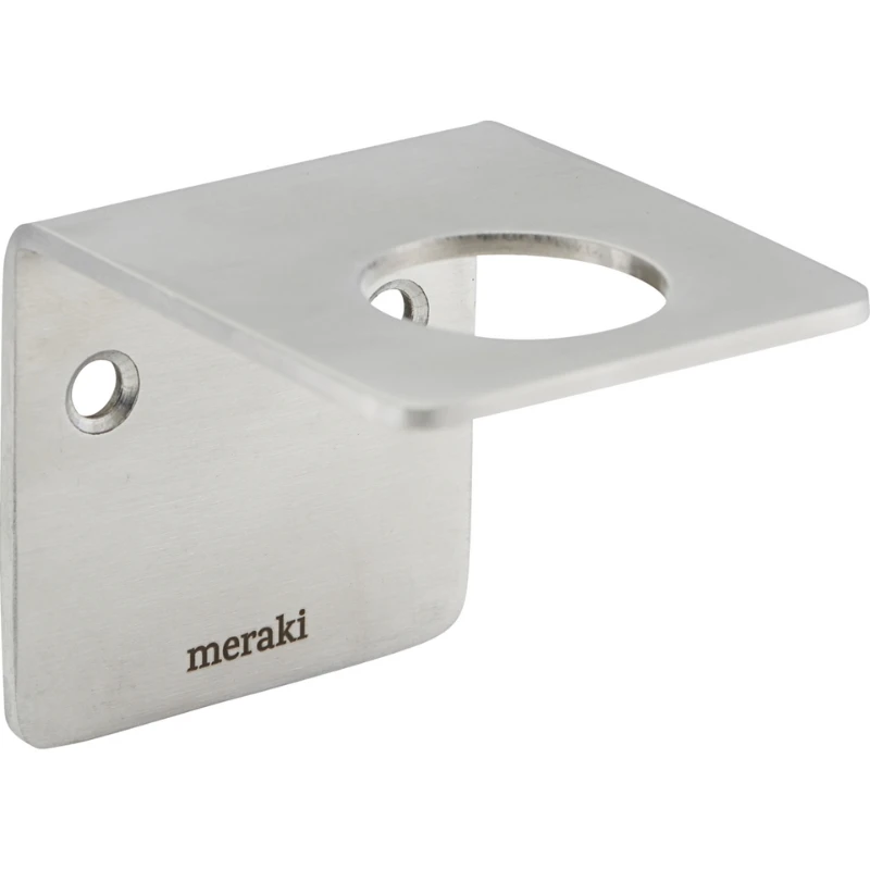 Meraki Vægophæng, Børstet sølvfinish 308580100 by Meraki color Sort