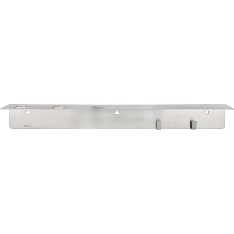 Meraki Flaskeophæng med knager, Børstet sølvfinish 308580104 by Meraki color Sort