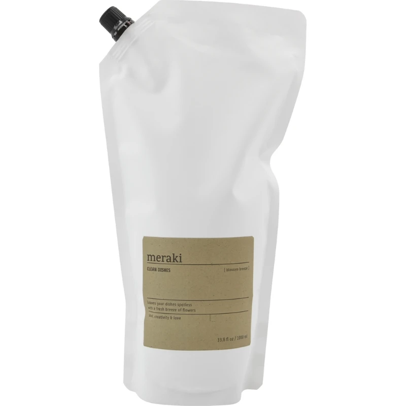 Meraki Blossom Breeze Opvaskemiddel Refill 1L Hvid 309776001 by Meraki color Hvid