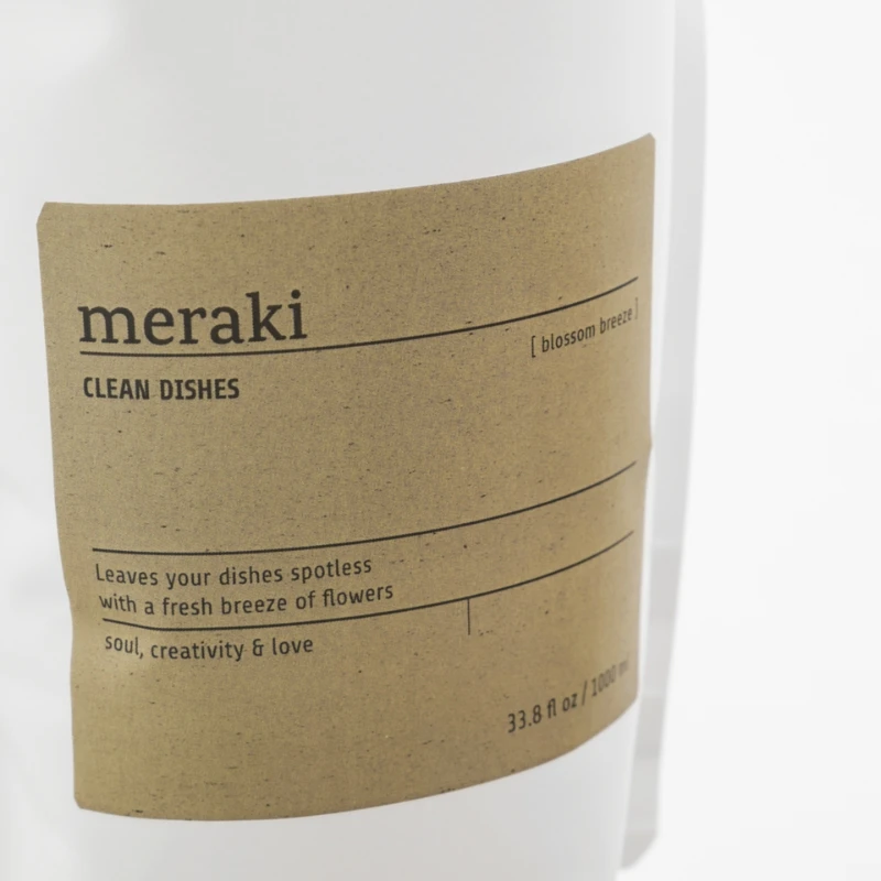 Meraki Blossom Breeze Opvaskemiddel Refill 1L Hvid 309776001 by Meraki color Hvid