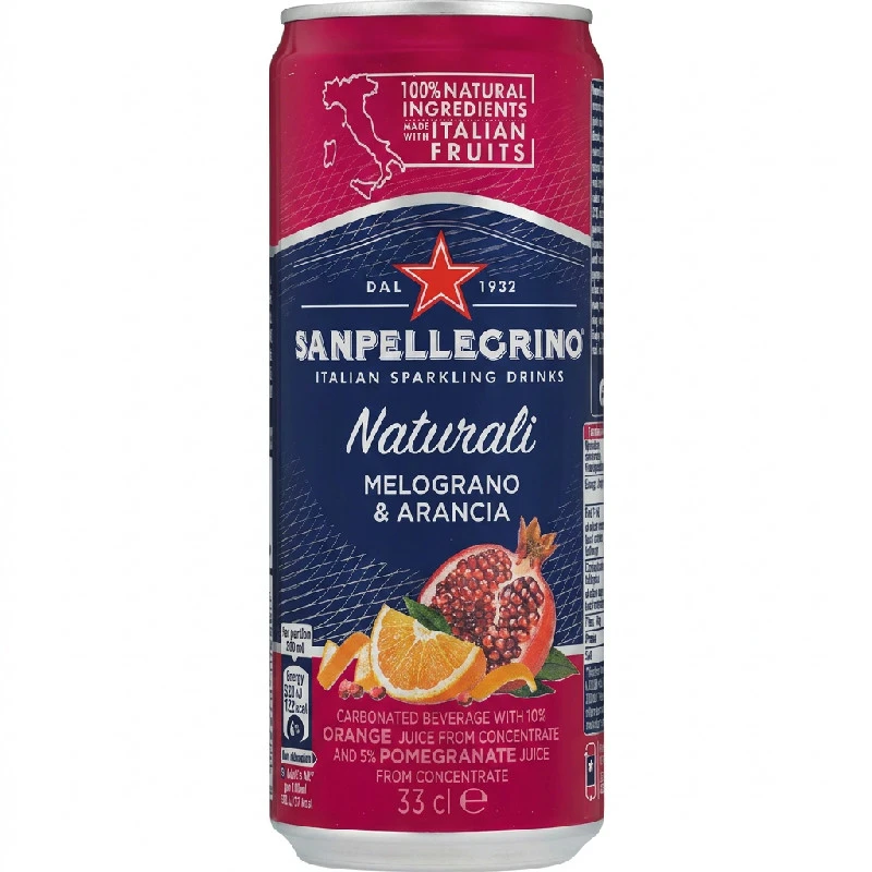 San Pellegrino Melograno Appelsin/Granatæble 33 cl. 254160 by SANPELLEGR color Sort
