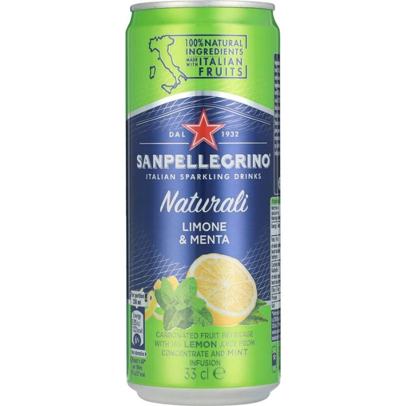 San Pellegrino Limone e Menta 33 cl. 257800 by SANPELLEGR color Sort