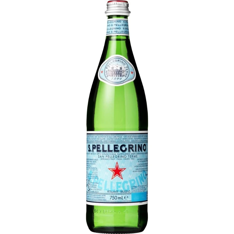 San Pellegrino Mineralvand med brus FL 75 273680 by SANPELLEGR color Sort