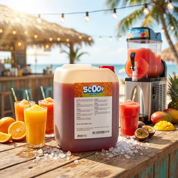Scoop Slushice Koncentrat Exotic, 5L 65716 by SCOOP color Sort