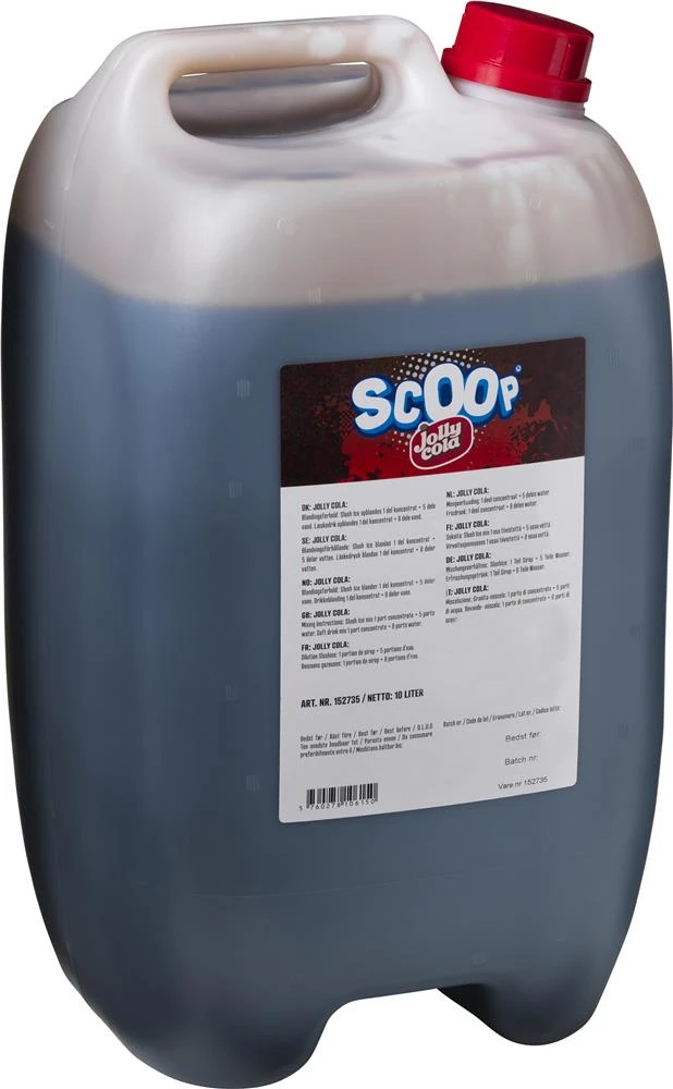 Scoop Slushice Koncentrat Jolly Cola, 10L 65717 by SCOOP color Sort