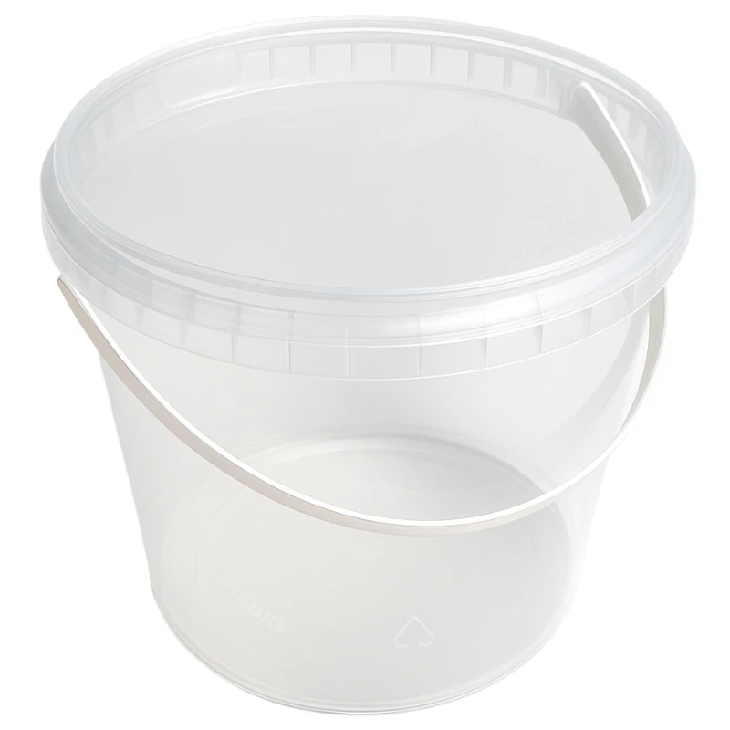 Bøtte/spand med hank 230 cl (u. låg) 122782 by Multiline color Klar