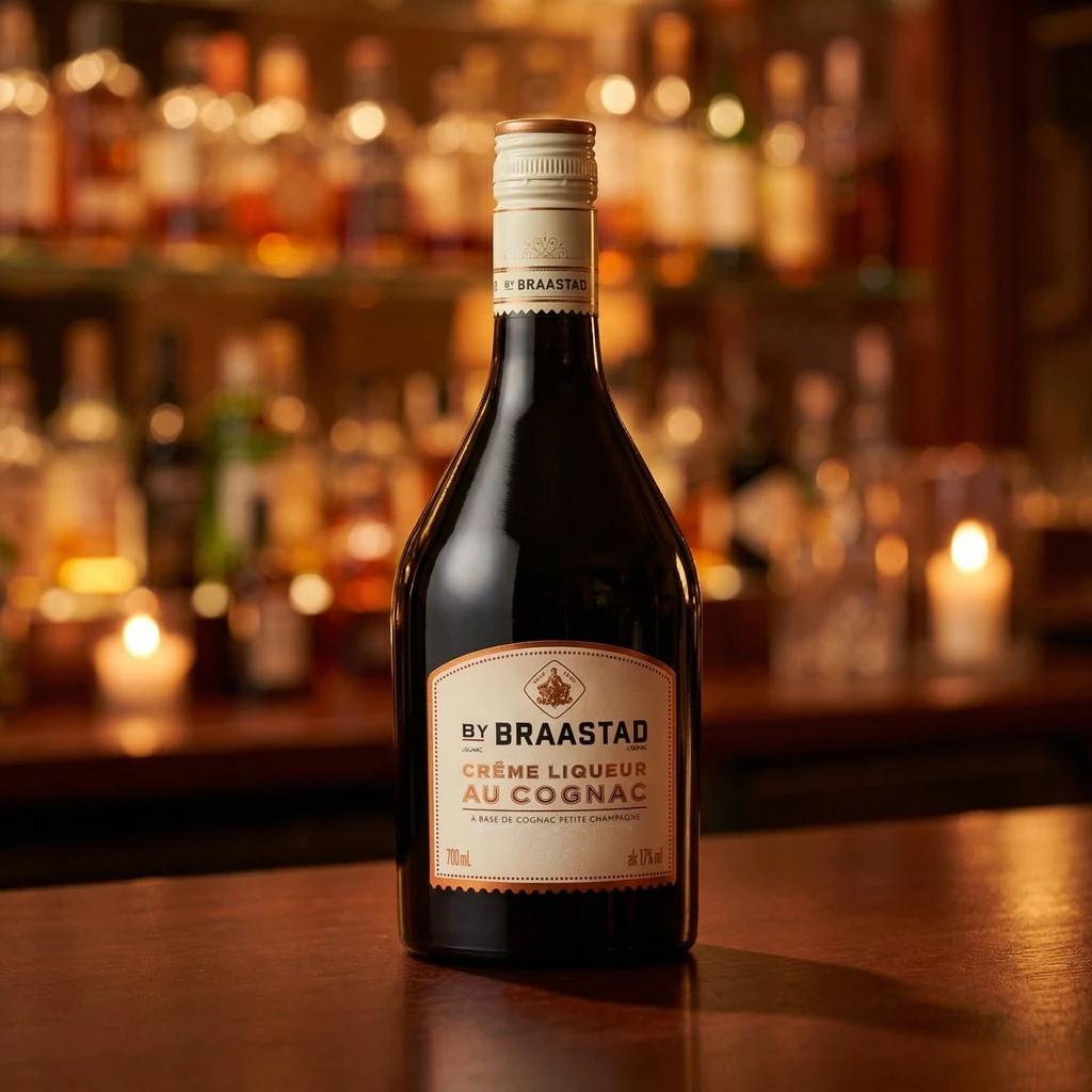 Braastad Creme Liqueur au Cognac FL 70 63436 by BRAASTAD color Sort