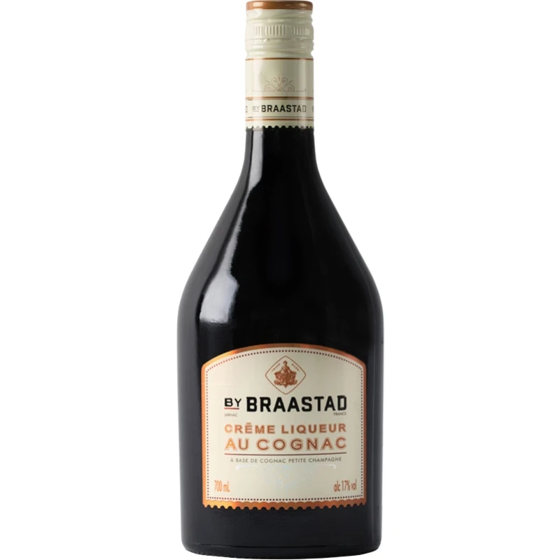 Braastad Creme Liqueur au Cognac FL 70 63436 by BRAASTAD color Sort