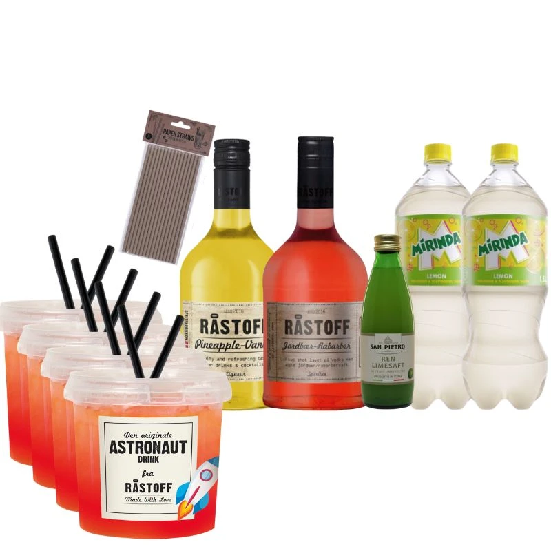 Astronaut & Københavnerstang Drinkspand pakke Bundle97 by Bundle color Sort