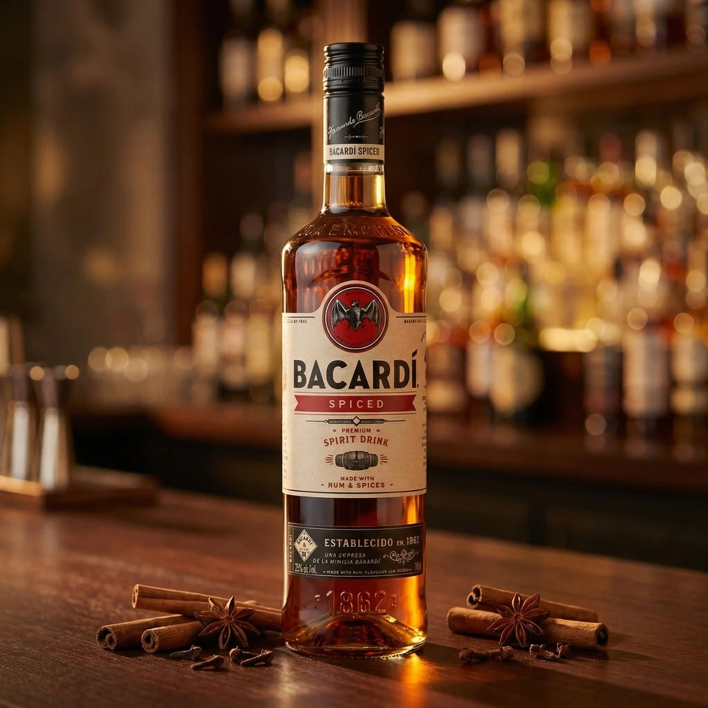 Bacardi Spiced Rum FL 70 54390 by BACARDI color Sort