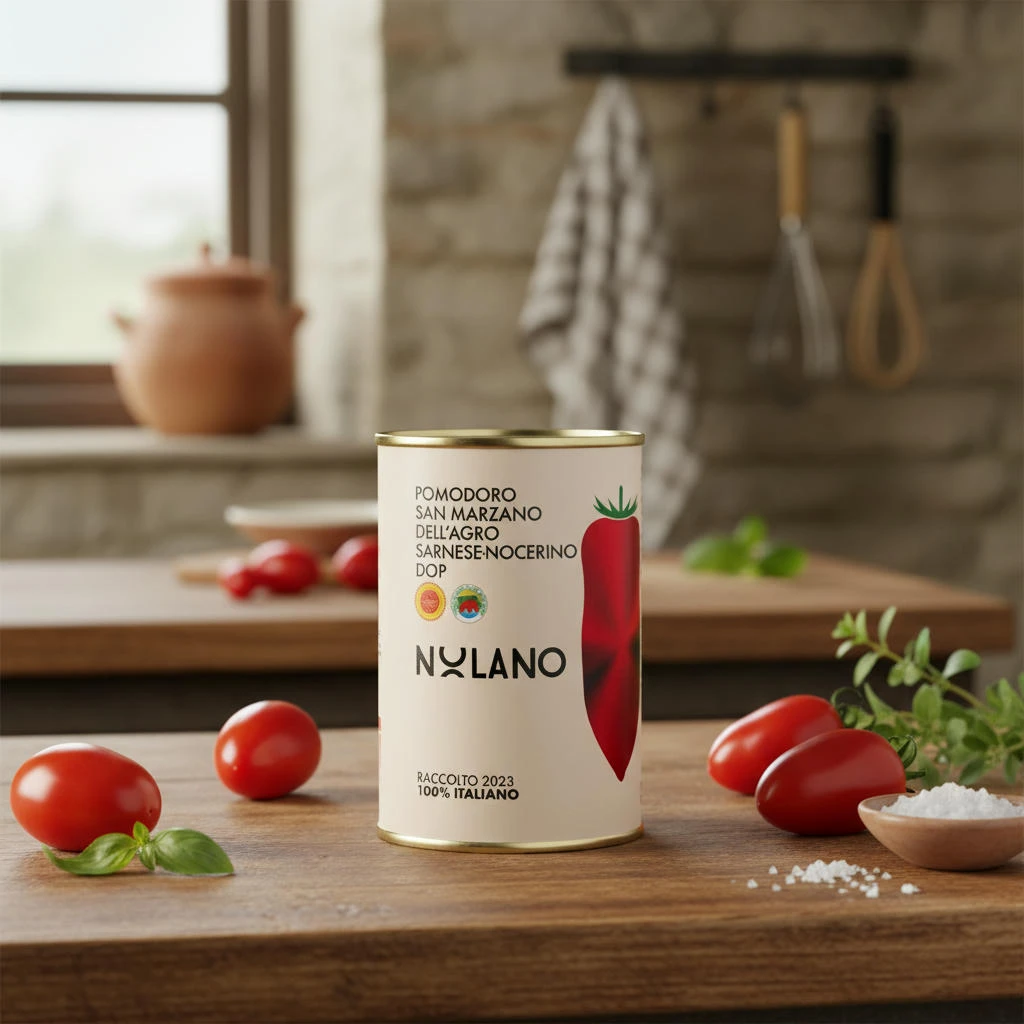 Nolano Flåede Tomater San Marzano 400 g 16115 by Nolano color Sort