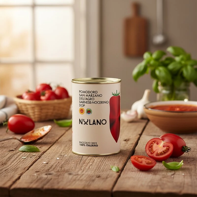 Nolano Flåede Tomater San Marzano 400 g 16115 by Nolano color Sort