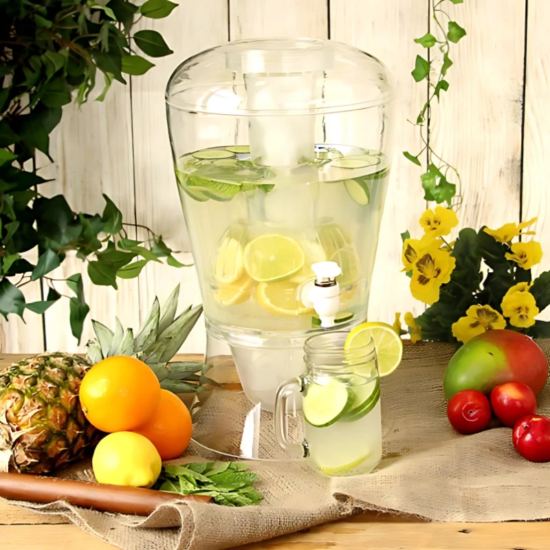Drinks Dispenser 6 L m/ is stander 13209-27205 by Drink color Klar