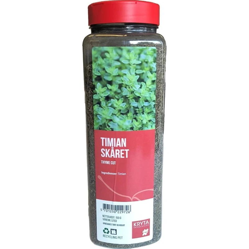 Skåret timian 150 g 215166 by KRYTA color Sort