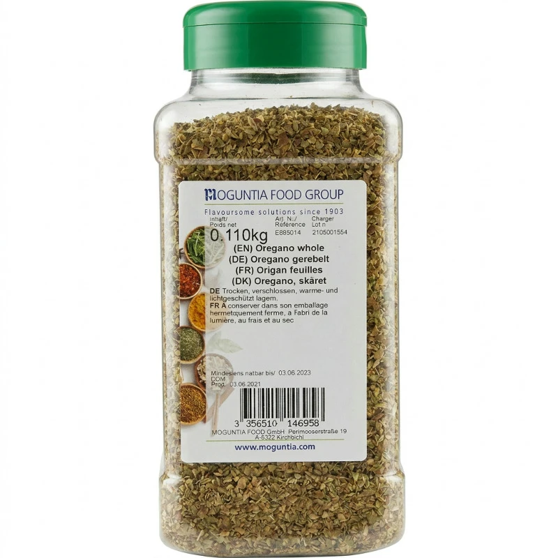 Skåret oregano 110 g 324352 by Moguntia color Sort