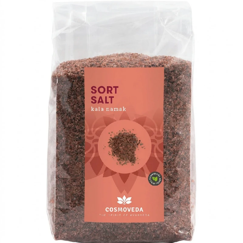 Sort himalayasalt Øko 500 g 324629 by Cosmoveda color Sort