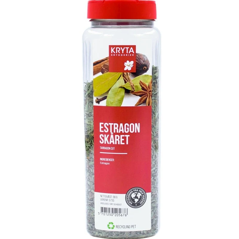 Skåret estragon 90 g 34346 by KRYTA color Sort