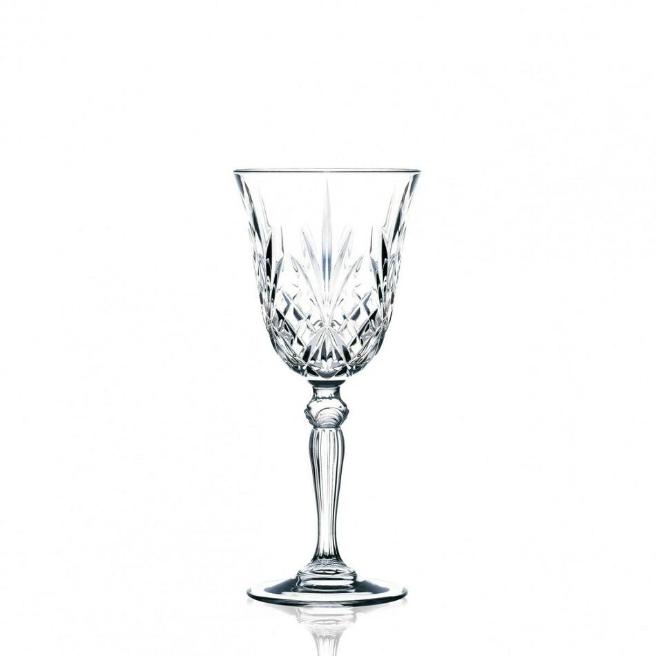 RCR Melodia Rødvin 27 cl 6 stk. Glas0103 by RCR Glas color Sort