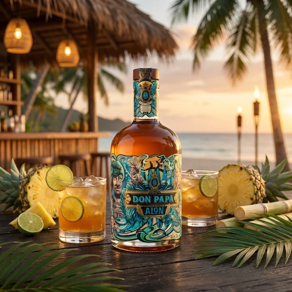 Don Papa Alon Rom 70 cl DP04 by Don Papa color Sort