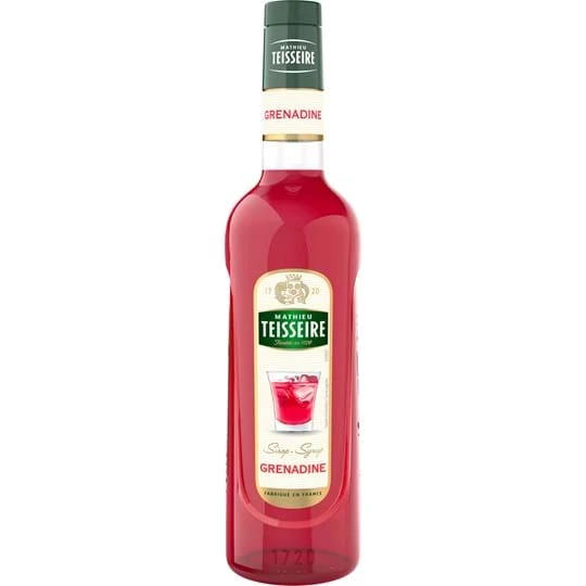 Mathieu Teisseire Syrup Grenadine FL 70 61250 by MATHIEUTEI color Sort