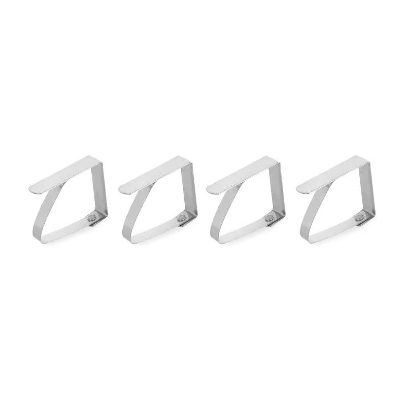 Clips til borddug 4 stk. 444023 by Hendi color Sort