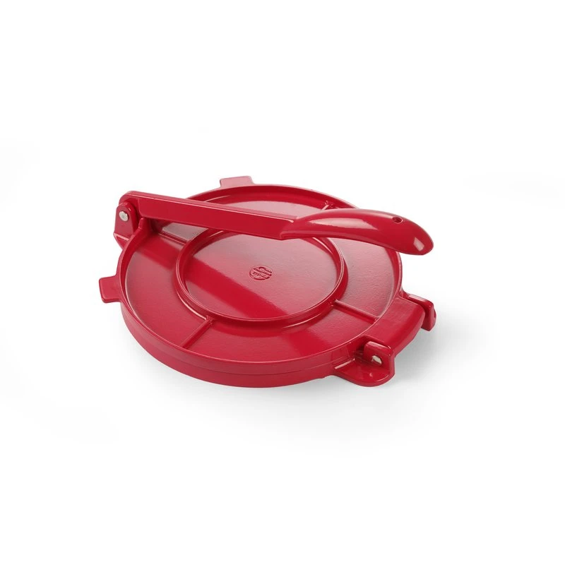 Tortilla presser Ø20 cm i rød aluminium 513033 by Hendi color Sort