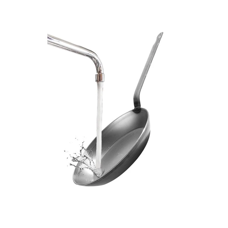 Hendi Kulstål Stegepande 24 cm 628638 by Hendi color Sort