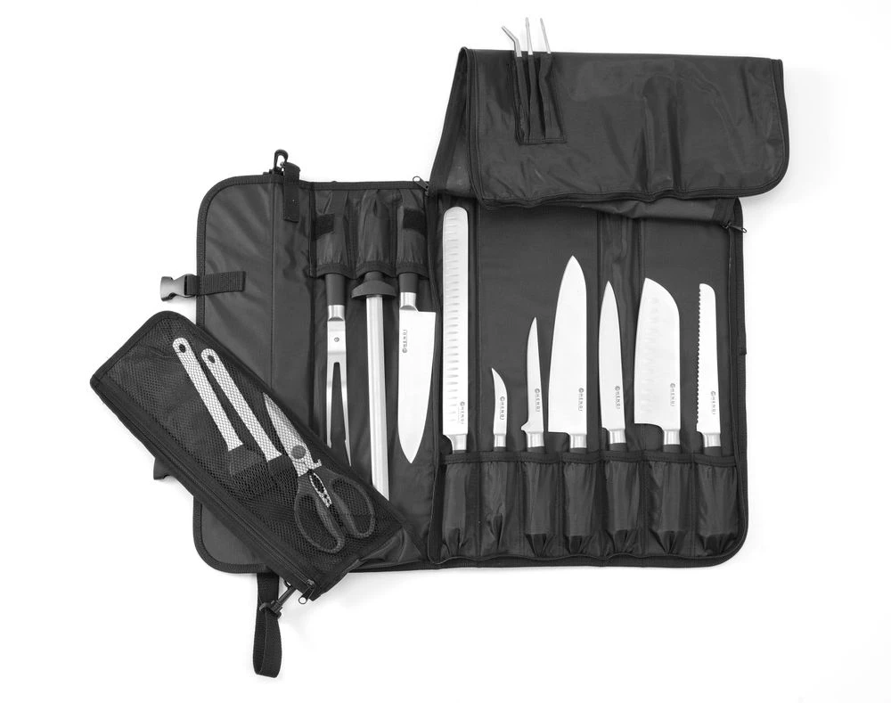 Taske til knive 10 stk. 856277 by Hendi color Sort
