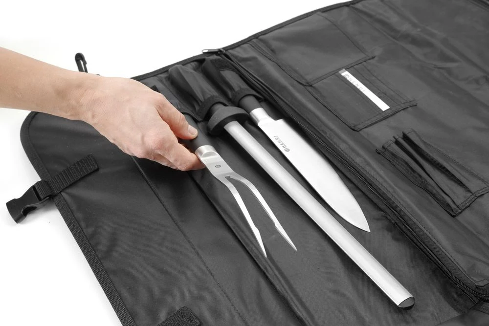 Taske til knive 10 stk. 856277 by Hendi color Sort