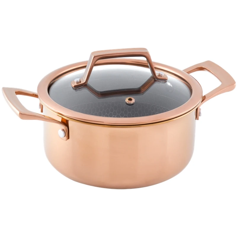 Hâws Santo Gryde 2,2 L med låg og hybridbelægning – Rose Gold 30-HSHCRRG26 by Hâws Santo color Rose Gold