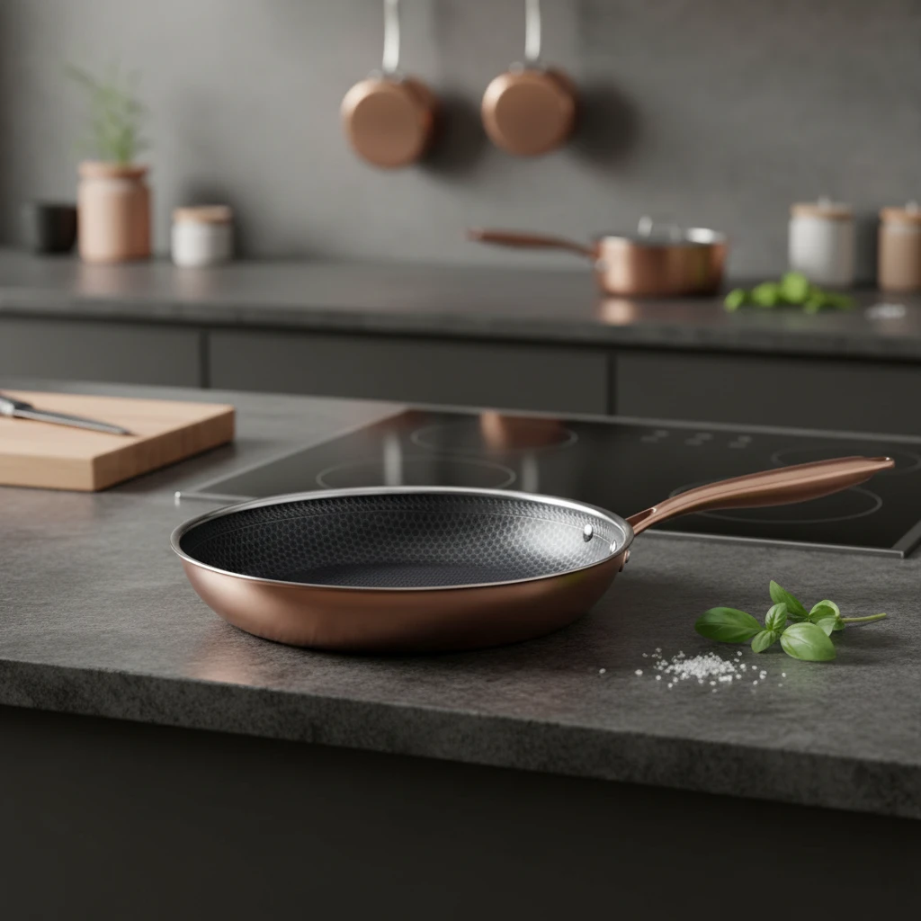 Hâws Santo Stegepande 30 cm med hybridbelægning – Rose Gold 30-HSHFPRG30 by Hâws Santo color Rose Gold