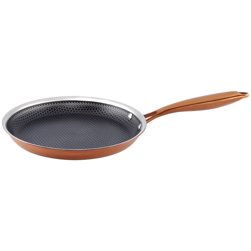 Hâws Santo Pandekagepande 24 cm med hybridbelægning – Rose Gold 30-HSHPPRG24 by Hâws Santo color Rose Gold