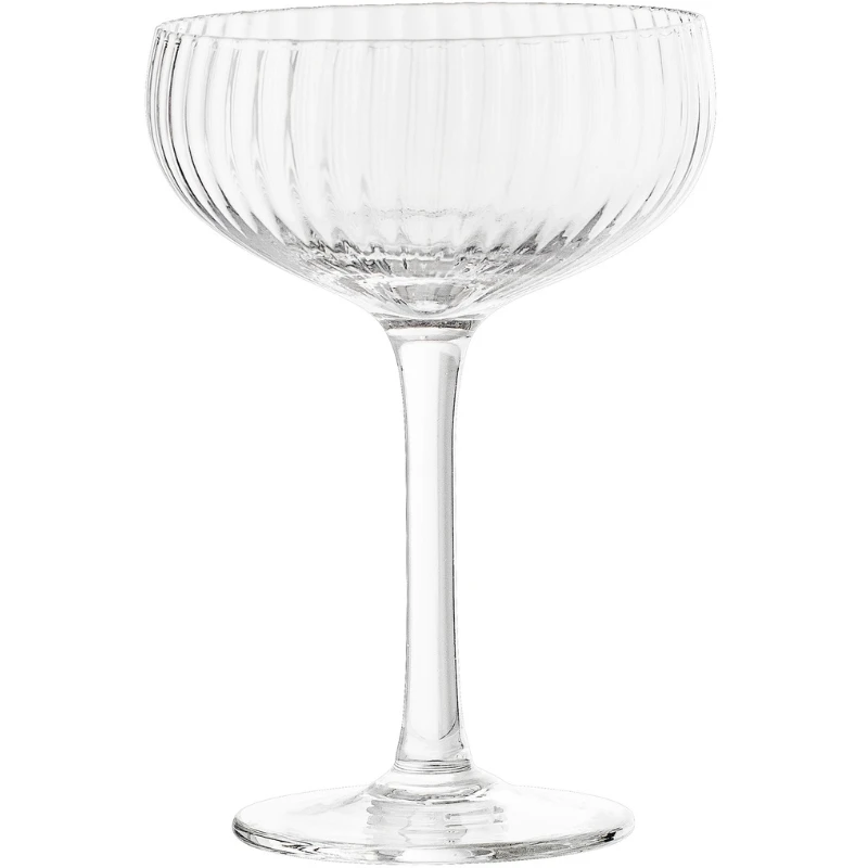 Astrid Champagneglas, Klar, Glas 31140773 by Bloomingville color Klar