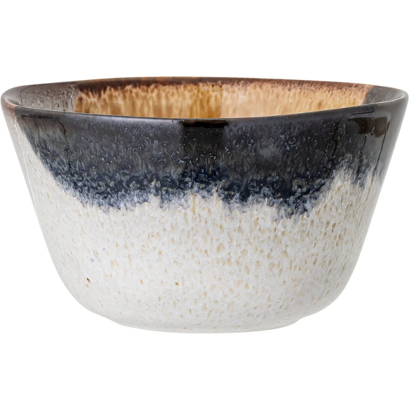 Jules Skål, Grå, Stentøj 82046909 by Bloomingville color Sort