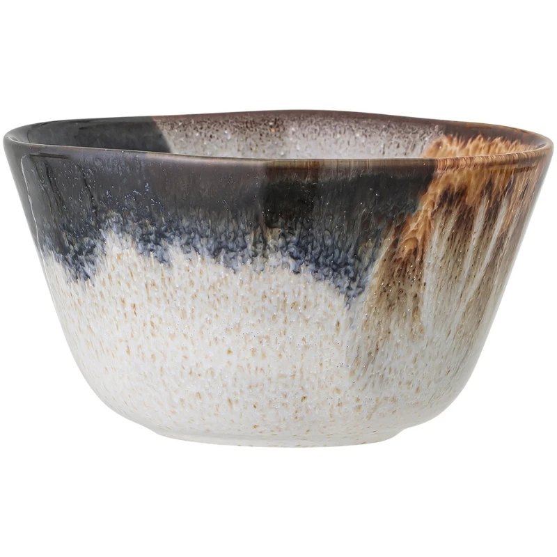 Jules Skål, Grå, Stentøj 82046909 by Bloomingville color Sort