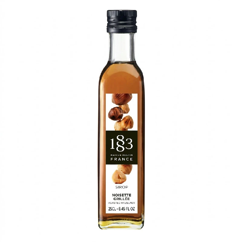 1883 Syrup Noisette Grillée / Ristet Hasselnød FL 25 61124 by 1883 color Sort