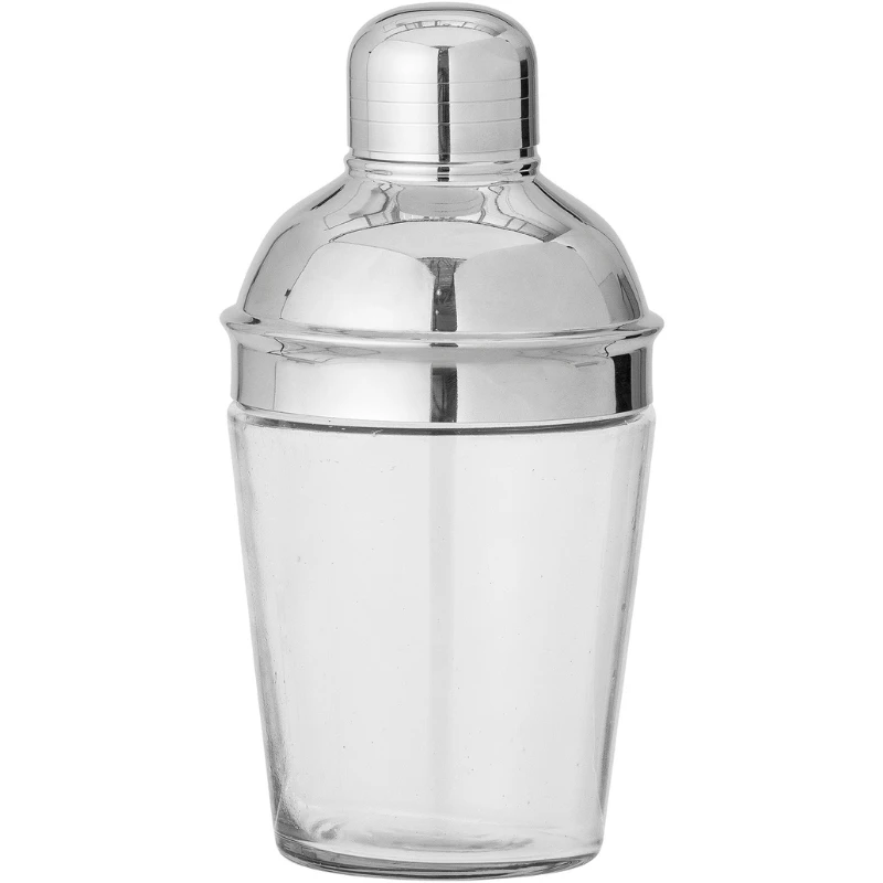 Cocktail Shaker, Sølv, Genanvendt Glas 82057729 by Bloomingville color Sort