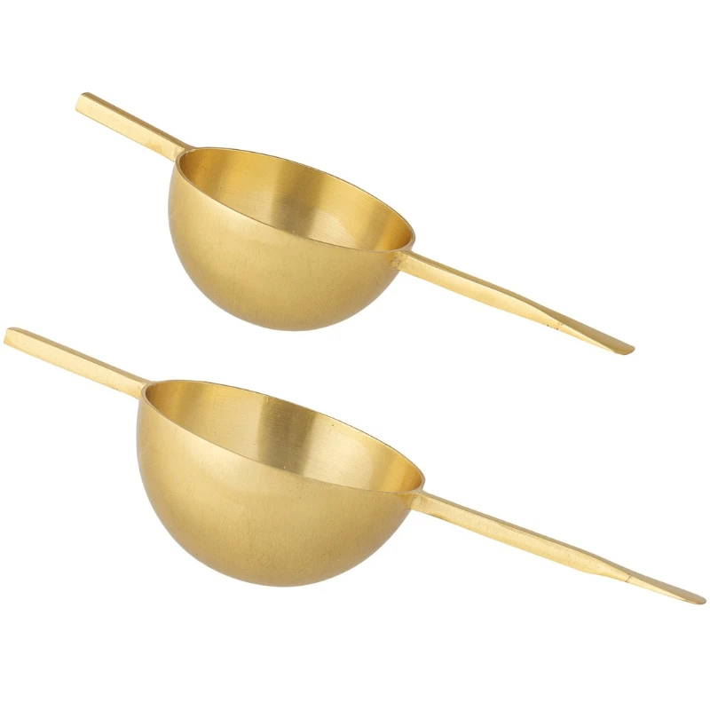 Kirsi Målebæger, Guld, Rustfri Stål 2 stk 82068254 by Bloomingville color Sort