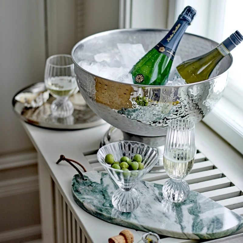 Kaluka Champagnekøler, Sølv, Rustfri Stål 82068272 by Bloomingville color Sort