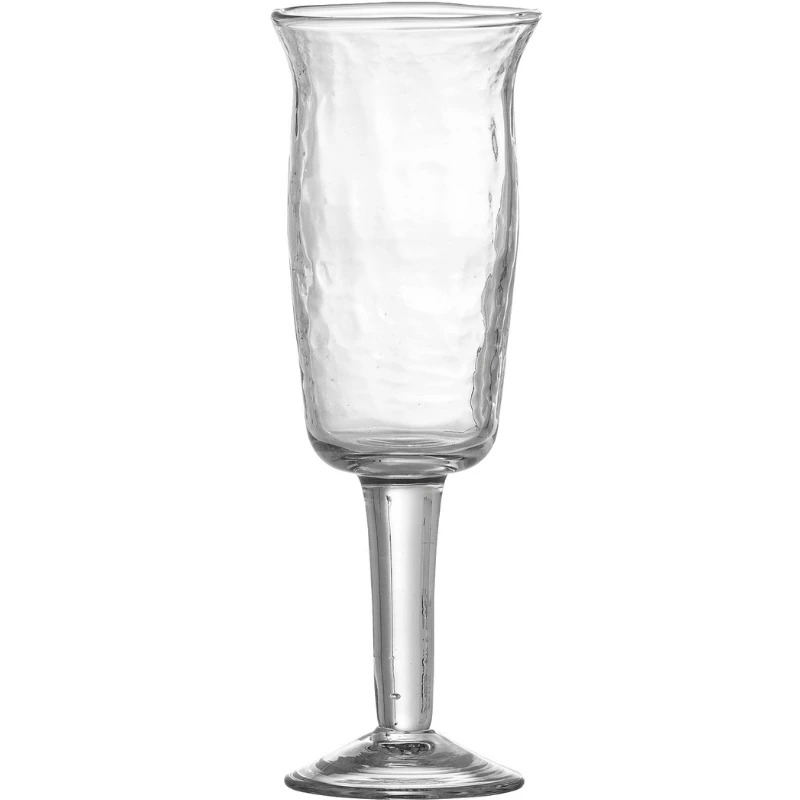 Asha Vinglas, Klar, Genanvendt Glas 4 stk 82068388 by Bloomingville color Sort