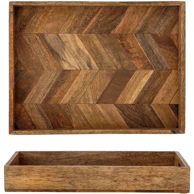 Katalyn Serveringsbakke, Natur, FSC 100%® Mango 82068481 by Bloomingville color Natur