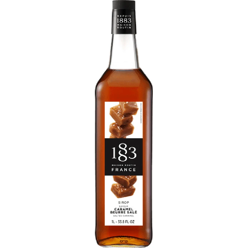 1883 Sirup Saltet Karamel 100 cl 61151 by 1883 color Sort