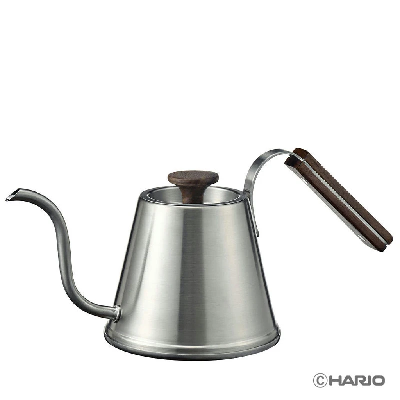 Drip Kedel Valnød 600 ml - Hario DKW-600-WN by Hario color Sort