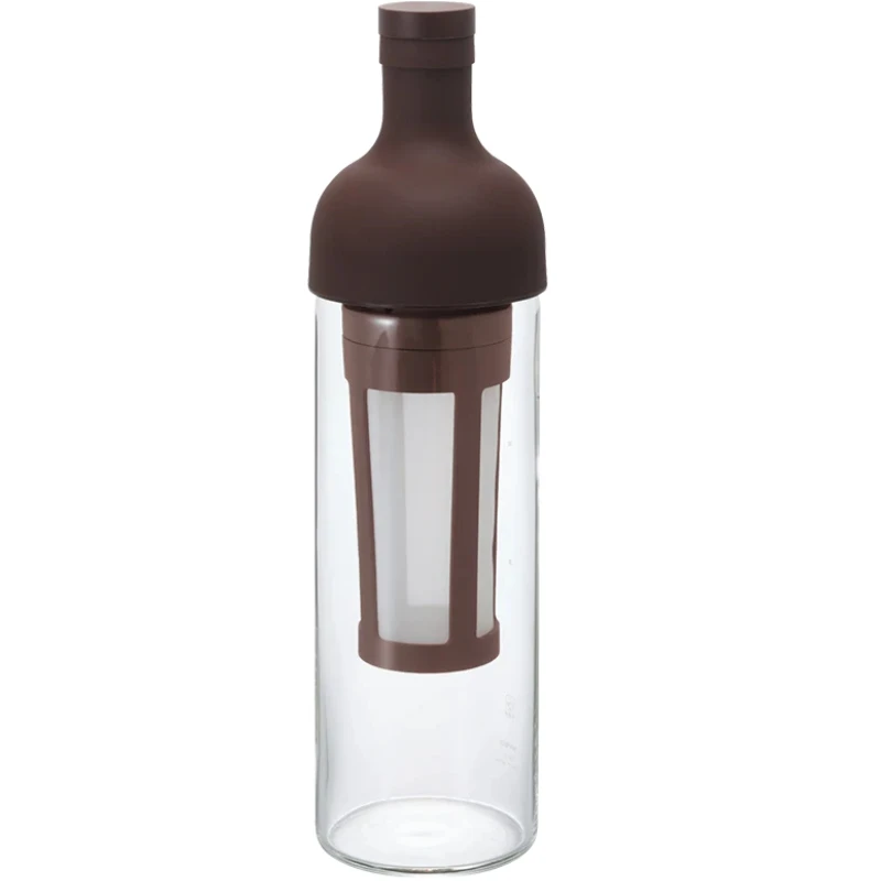 Cold Brew kaffeflaske med filter Chokoladebrun - Hario FIC-70-CBR-EU by Hario color Sort